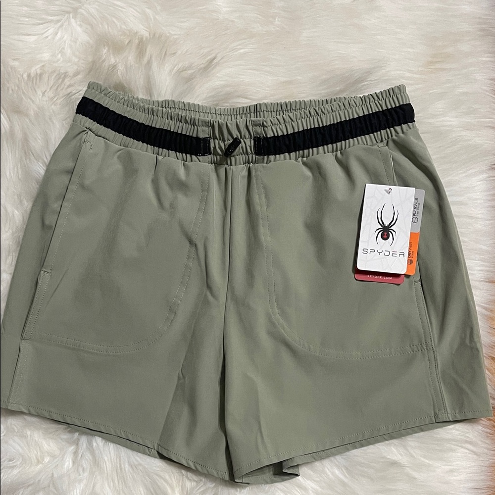 Spyder Women's Sage Green Athletic Shorts